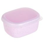 Casa si Gradina - Constructii - Materiale constructii - Elemente pentru acoperis - Caserola mini din plastic roz pentru stocarea alimentelor proaspete - Infinity.ro