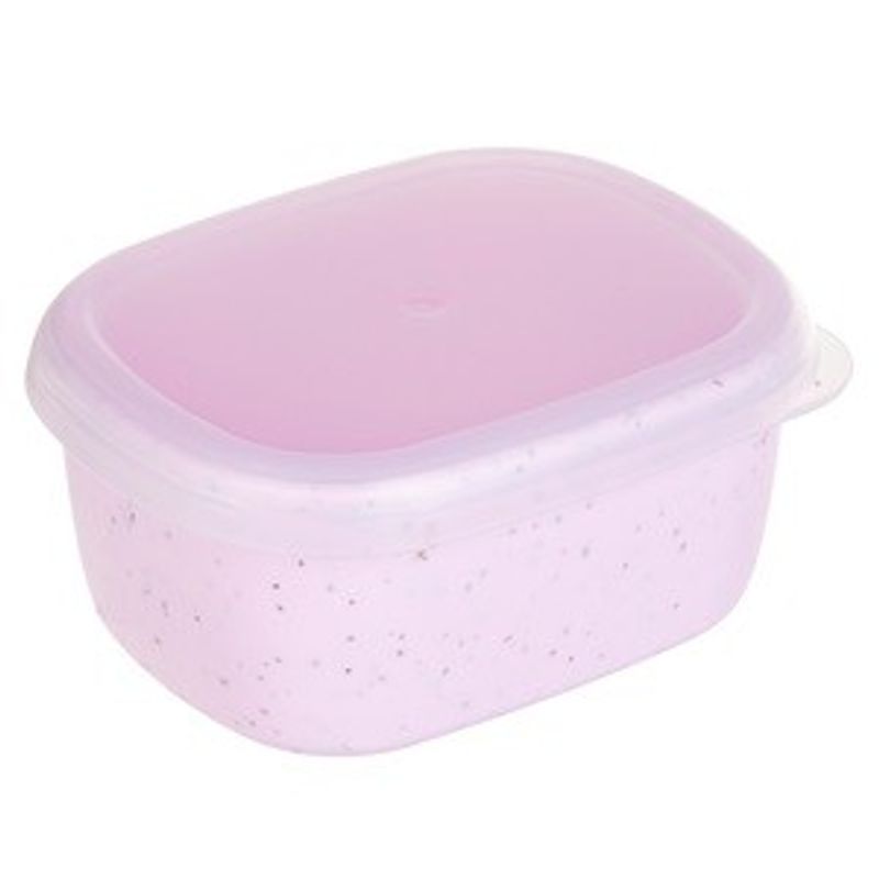 Casa si Gradina - Constructii - Materiale constructii - Elemente pentru acoperis - Caserola mini din plastic roz pentru stocarea alimentelor proaspete - Infinity.ro