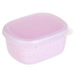 Casa si Gradina - Constructii - Materiale constructii - Elemente pentru acoperis - Caserola mini din plastic roz pentru stocarea alimentelor proaspete - Infinity.ro
