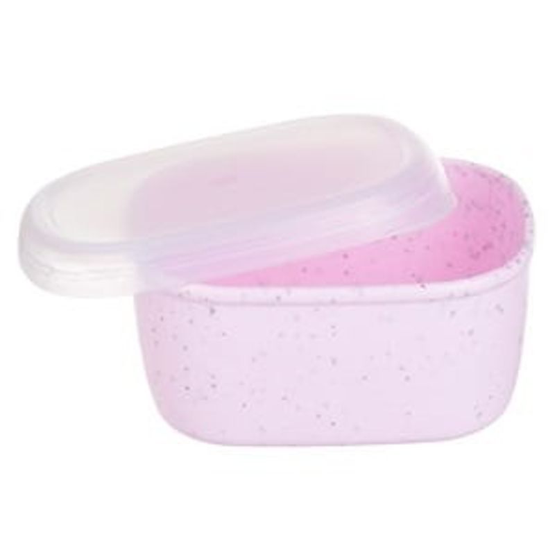 Casa si Gradina - Constructii - Materiale constructii - Elemente pentru acoperis - Caserola mini din plastic roz pentru stocarea alimentelor proaspete - Infinity.ro