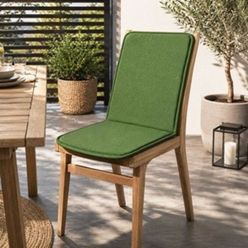 Casa si Gradina - Textile si covoare - Perne si pilote - Perne - Cuscis pentru scaun exterior - Verde, Dimensiune 87x43cm - Infinity.ro