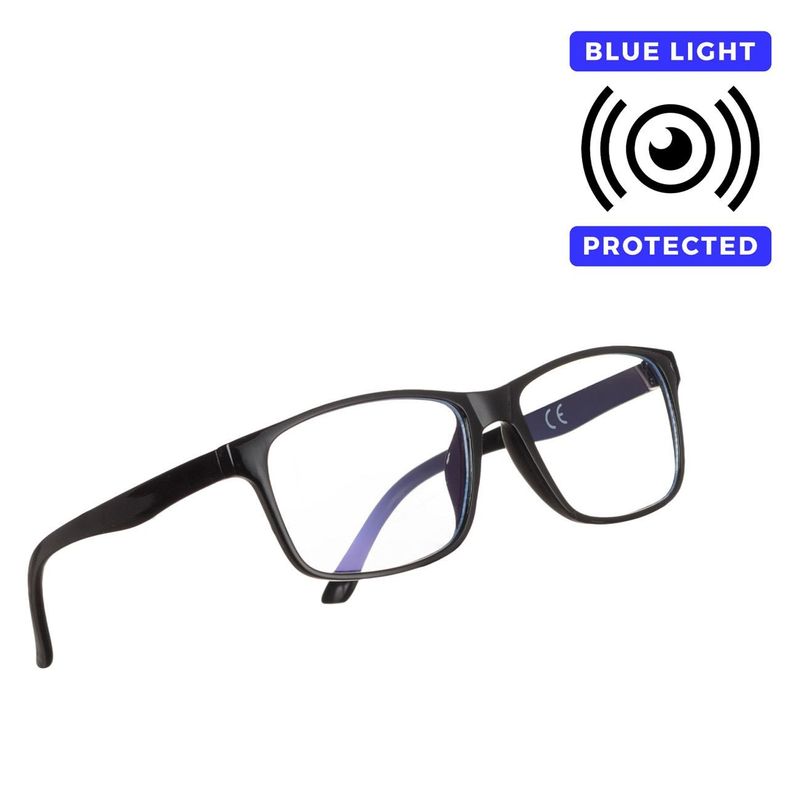 PC, gaming si accesorii - Periferice PC - Boxe PC - Ochelari de protectie pentru calculator cu filtru de lumina albastra, Rama neagra - Infinity.ro
