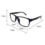 PC, gaming si accesorii - Periferice PC - Boxe PC - Ochelari de protectie pentru calculator cu filtru de lumina albastra, Rama neagra - Infinity.ro