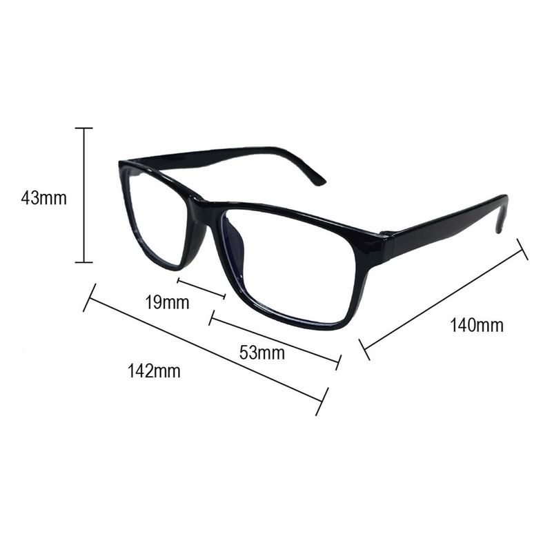 PC, gaming si accesorii - Periferice PC - Boxe PC - Ochelari de protectie pentru calculator cu filtru de lumina albastra, Rama neagra - Infinity.ro