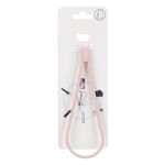 Laptop, Telefoane si Tablete - Wearables si gadgeturi - Wearables - Bratari fitness - Bratara pentru telefon din silicon, Roz Nude, 13 cm - Infinity.ro