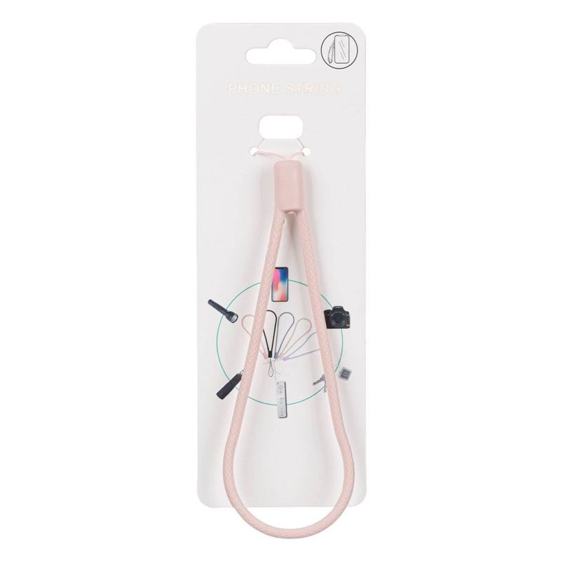 Laptop, Telefoane si Tablete - Wearables si gadgeturi - Wearables - Bratari fitness - Bratara pentru telefon din silicon, Roz Nude, 13 cm - Infinity.ro