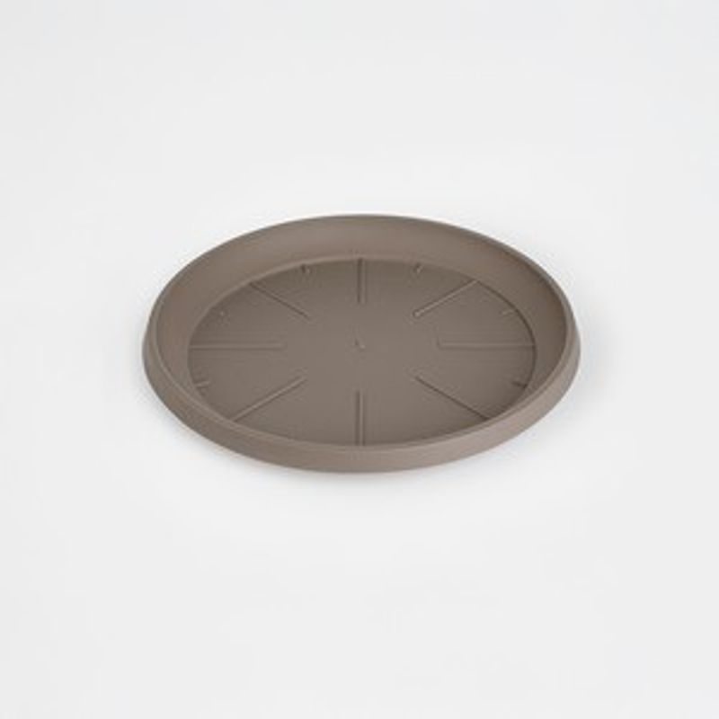 Casa si Gradina - Gradinarit si plante - Plante si ghivece - Accesorii ghivece si jardiniere - Farfurie Rotunde din Plastic pentru Ghiveci de Flori în Culoarea Mocca - Infinity.ro