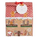 Casa si Gradina - Decoratiuni - Decoratiuni de sezon - Cutii Dulciuri din Hartie Casa de Turta Dulce 11.5x7.5x7.5cm - 5buc - Infinity.ro