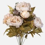 Market - Cadouri - Flori si aranjamente - BUCHET BUJUR-HORTENSIE CREM 50CM - Infinity.ro
