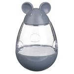 Petshop - Hrana - Hrana pisici - Hrana uscata pisici - Jucarie pentru pisici cu distribuire recompense, 10 cm, Gri - Infinity.ro