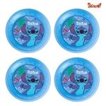 Casa si Gradina - Decoratiuni - Decoratiuni petrecere - Accesorii pentru petrecere - Farfurii de Petrecere din Plastic Albastru Reutilizabile Stitch 21cm - 4buc - Infinity.ro