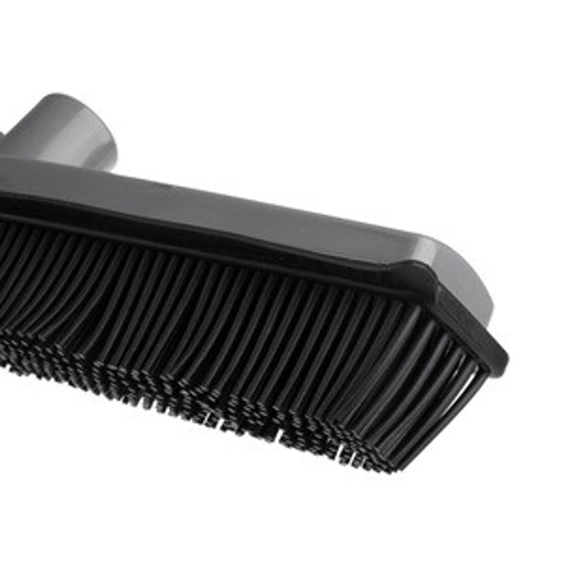 Market - Curatenie si intretinere casa - Produse menaj - Mopuri - Matura din Silicon cu Peri pentru Pardoseala, Covor si Mocheta, Gri Antracit, 32x8cm - Infinity.ro