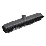 Market - Curatenie si intretinere casa - Produse menaj - Mopuri - Matura din Silicon cu Peri pentru Pardoseala, Covor si Mocheta, Gri Antracit, 32x8cm - Infinity.ro