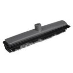 Market - Curatenie si intretinere casa - Produse menaj - Mopuri - Matura din Silicon cu Peri pentru Pardoseala, Covor si Mocheta, Gri Antracit, 32x8cm - Infinity.ro