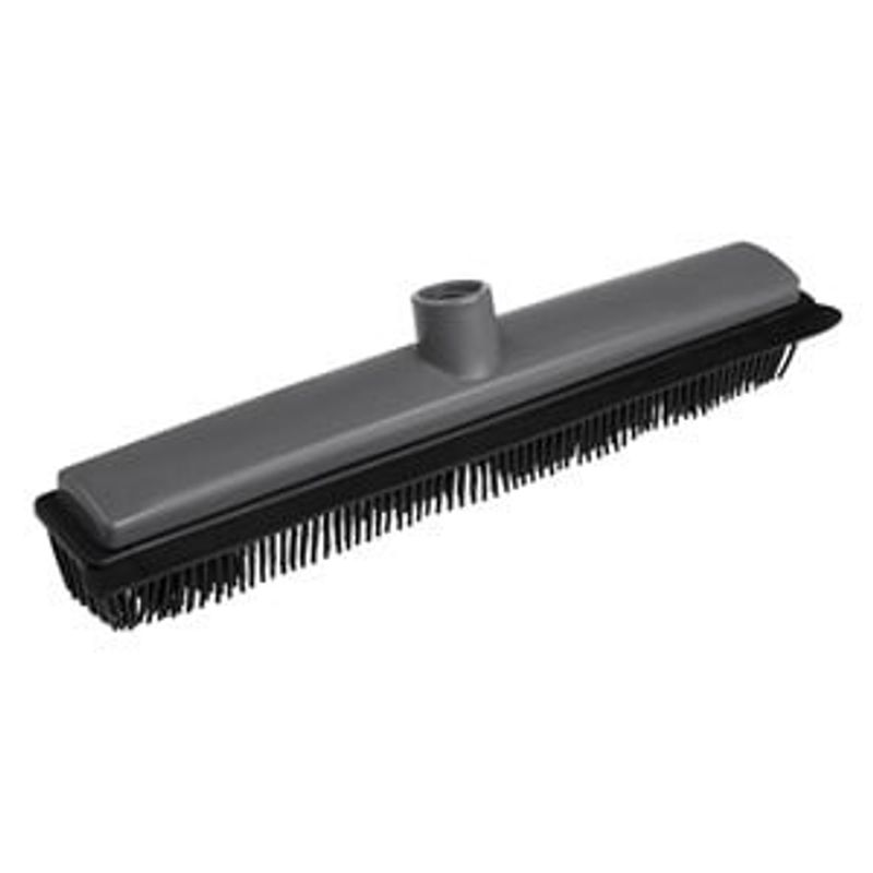 Market - Curatenie si intretinere casa - Produse menaj - Mopuri - Matura din Silicon cu Peri pentru Pardoseala, Covor si Mocheta, Gri Antracit, 32x8cm - Infinity.ro