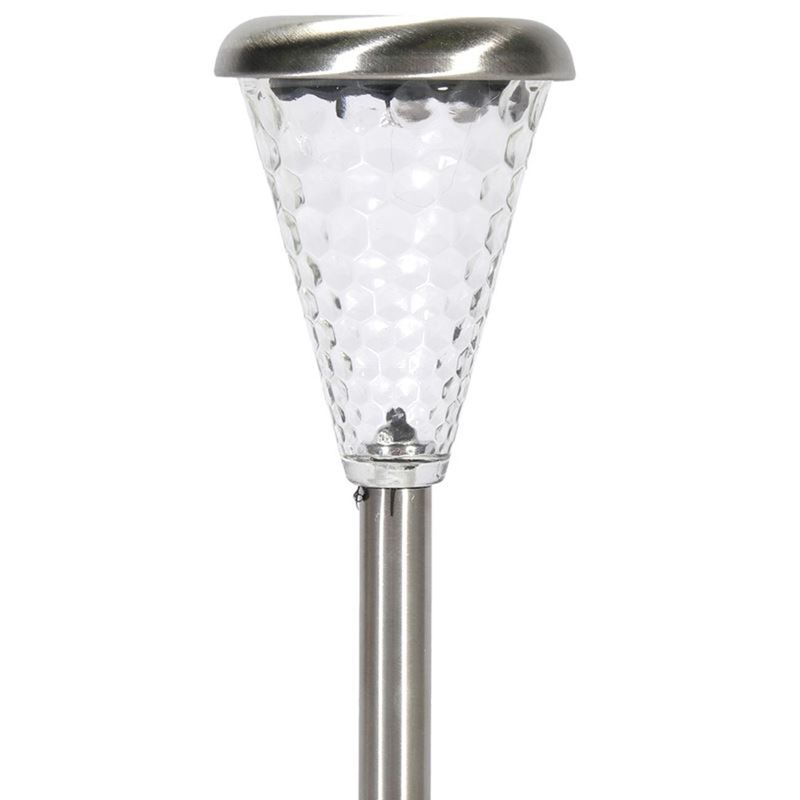 Casa si Gradina - Corpuri si surse de iluminat - Iluminat exterior - Lampi solare - Lampa Solara din Sticla Culori Alternative 27 cm - Infinity.ro