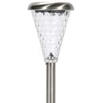 Casa si Gradina - Corpuri si surse de iluminat - Iluminat exterior - Lampi solare - Lampa Solara din Sticla Culori Alternative 27 cm - Infinity.ro