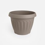 Casa si Gradina - Gradinarit si plante - Plante si ghivece - Ghivece si suporturi - Ghiveci Plastic Rotunde Mocca cu Model Reliefat - Infinity.ro