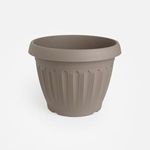 Casa si Gradina - Gradinarit si plante - Plante si ghivece - Ghivece si suporturi - Ghiveci Plastic Rotunde Mocca cu Model Reliefat - Infinity.ro