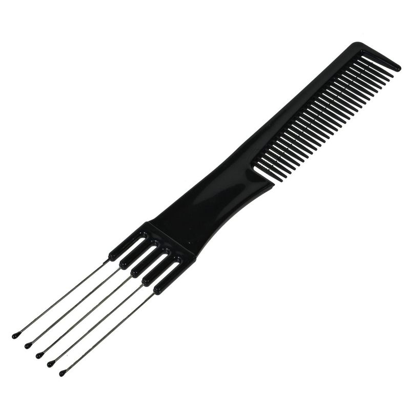 Ingrijire personala si Cosmetice - Ingrijire personala - Ingrijire par - Perii de par si piepteni - Pieptene pentru par, Set 2 buc, Negru, Metal si Plastic, 20 cm - Infinity.ro