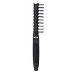 Ingrijire personala si Cosmetice - Ingrijire personala - Ingrijire par - Perii de par si piepteni - Perie de par din plastic, neagra, cu maner anti-alunecare - Infinity.ro
