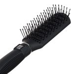 Ingrijire personala si Cosmetice - Ingrijire personala - Ingrijire par - Perii de par si piepteni - Perie de par din plastic, neagra, cu maner anti-alunecare - Infinity.ro