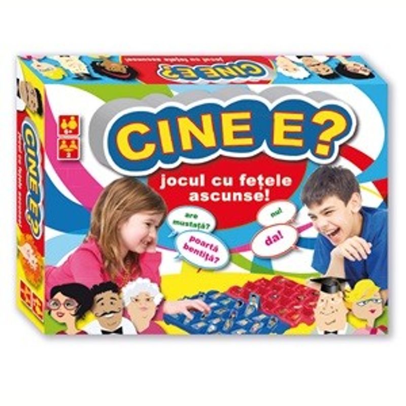 Jucarii, Copii si Bebe - Jucarii si jocuri - Jocuri si puzzle - Jocuri de societate - Joc de Societate Ghici Cine e?, Pentru 2 Jucatori, Multicolor - Infinity.ro