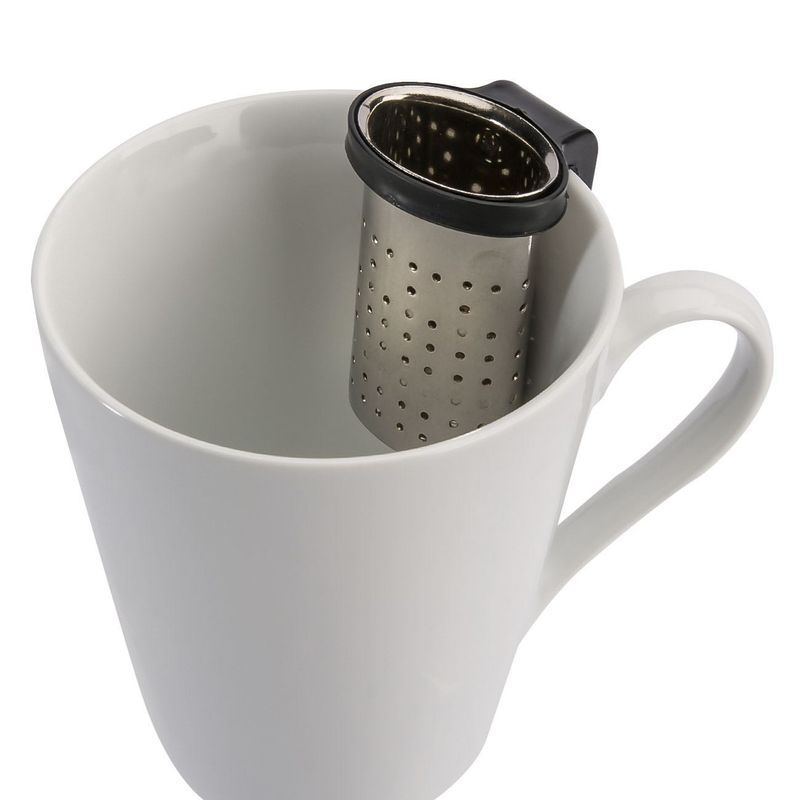 Casa si Gradina - Bucatarie si vesela - Vase pentru gatit - Ceainice si infuzoare - Infuzor de ceai metalic cu carlig, 5.5 cm - Infinity.ro