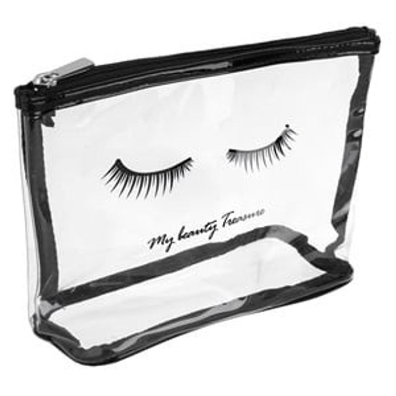 Ingrijire personala si Cosmetice - Machiaj - Portfarduri si genti cosmetice - Portfard Transparent cu Model Gene - Organizator Stil pentru Obiecte Personale - Infinity.ro