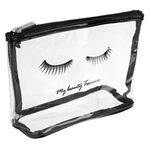 Ingrijire personala si Cosmetice - Machiaj - Portfarduri si genti cosmetice - Portfard Transparent cu Model Gene - Organizator Stil pentru Obiecte Personale - Infinity.ro