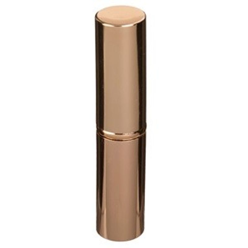 Ingrijire personala si Cosmetice - Machiaj - Aplicatoare si pensule machiaj - Pensula pentru fard de obraz cu husa metalica, 12 cm, Roz si Auriu - Infinity.ro