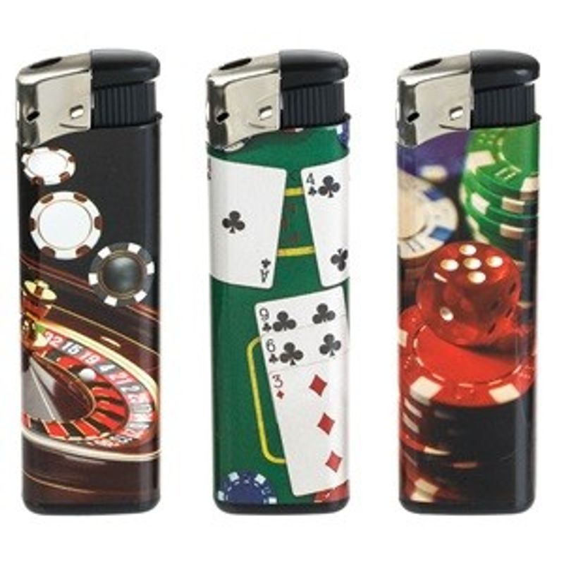 Market - Tutun si tigari - Articole si accesorii tutun - Brichete Model Cazino - 3buc - Infinity.ro