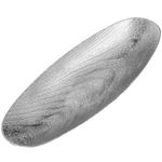 Casa si Gradina - Bucatarie si vesela - Vesela si tacamuri - Platouri de bucatarie - Platou Decorativ Plastic Argintiu Forma Gondola Dimensiuni 40.5x15.7x5 cm - Infinity.ro