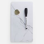 TV, Audio-Video si Foto - Videoproiectoare si accesorii - Table interactive - Tabla magnetica alba cu marker si magnet, 14x25,5 cm - Infinity.ro