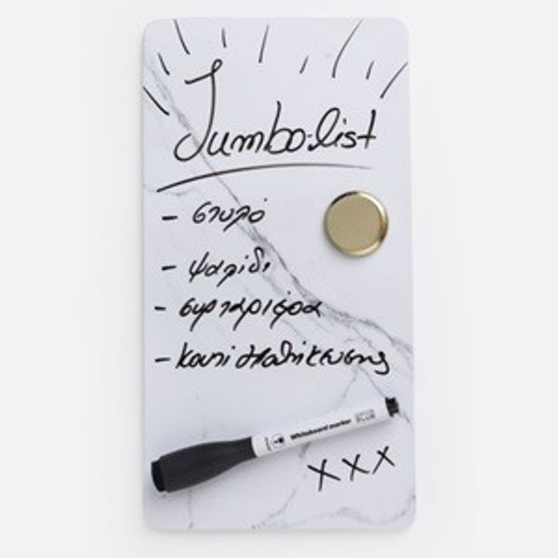 TV, Audio-Video si Foto - Videoproiectoare si accesorii - Table interactive - Tabla magnetica alba cu marker si magnet, 14x25,5 cm - Infinity.ro