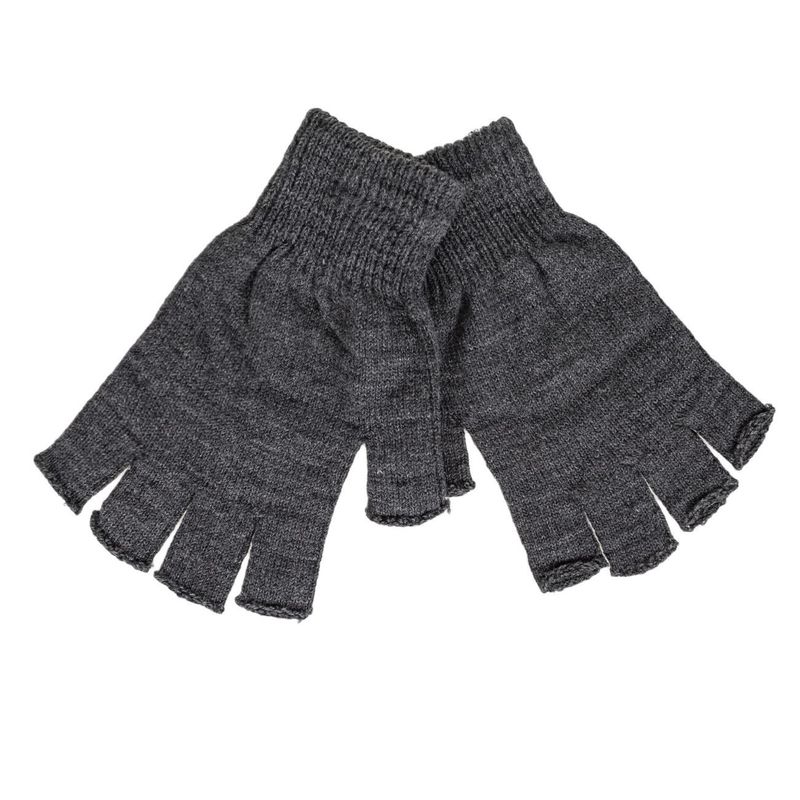 Fashion, accesorii si bijuterii - Barbati - Accesorii barbati - Manusi barbati - Manusi decupate antracit pentru barbati, 1 pereche - Infinity.ro