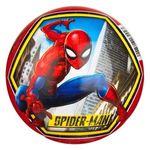 Jucarii, Copii si Bebe - Jucarii si jocuri - Jucarii de exterior - Saltele si mingi pentru plaja - Minge de plaja din plastic, Rosie, cu model Spiderman, 23 cm - Infinity.ro