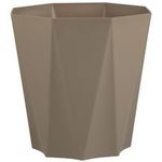 Casa si Gradina - Gradinarit si plante - Plante si ghivece - Ghivece si suporturi - Ghiveci din plastic octogonali Maro pentru flori - Infinity.ro