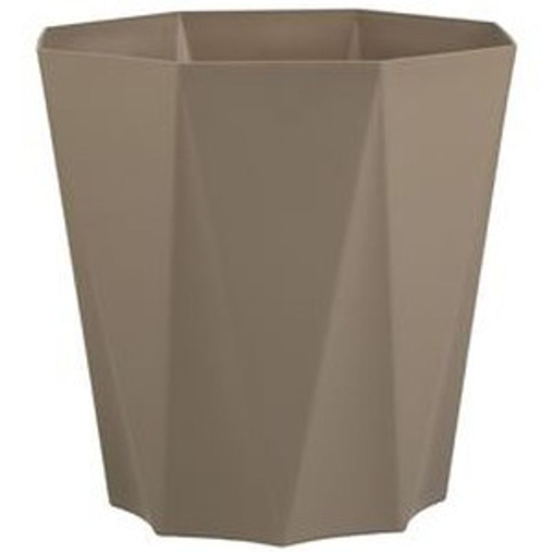 Casa si Gradina - Gradinarit si plante - Plante si ghivece - Ghivece si suporturi - Ghiveci din plastic octogonali Maro pentru flori - Infinity.ro