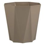 Casa si Gradina - Gradinarit si plante - Plante si ghivece - Ghivece si suporturi - Ghiveci din Plastic Octogonali Mocca - Design Geometric - Infinity.ro
