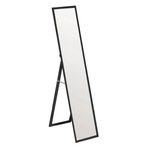 Casa si Gradina - Decoratiuni - Oglinzi - Oglinda de podea cu rama neagra din lemn, 160x40cm - Infinity.ro