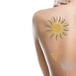 Ingrijire personala si Cosmetice - Ingrijire personala - Ingrijire corp - Tatuaje temporare - Tatuaje Autocolante Metalizate Boho - Set de 12 buc - Infinity.ro