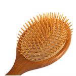 Ingrijire personala si Cosmetice - Ingrijire personala - Ingrijire par - Perii de par si piepteni - Perie ovala din lemn pentru par, maro - Infinity.ro