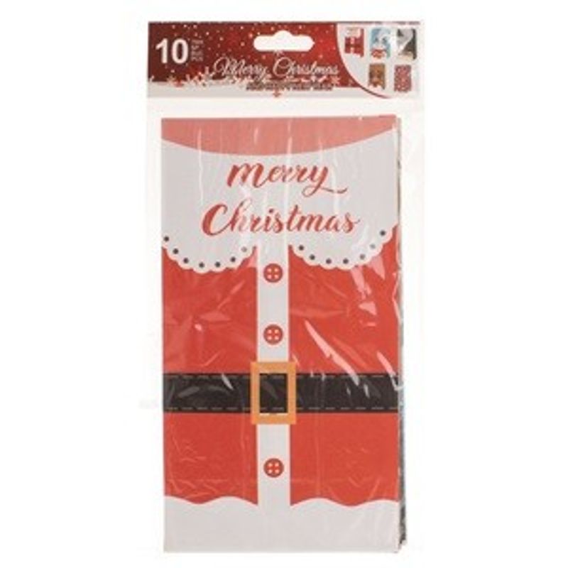 Market - Curatenie si intretinere casa - Produse bucatarie - Pungi si folii alimentare - Pungi de cadou pentru dulciuri, Set 10 buc, Multicolor, 12x8x23 cm, cu autocolante - Infinity.ro