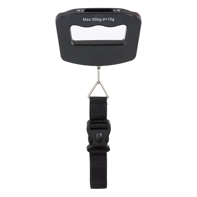 Casa si Gradina - Constructii - Scule de mana si unelte - Accesorii scule de mana - Cantar digital de mana pentru bagaje, 50 kg, Negru - Infinity.ro