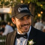 Fashion, accesorii si bijuterii - Barbati - Accesorii barbati - Cravate si papioane barbati - Papion Textil Negru Groom pentru Evenimente - Infinity.ro