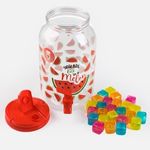 Electronice si Electrocasnice - Climatizare si sisteme de incalzire - Aparate incalzire aer - Calorifere electrice - Dozator de bauturi cu robinet, 3,8 L, design pepene verde, include 24 cuburi de gheata reutilizabile - Infinity.ro