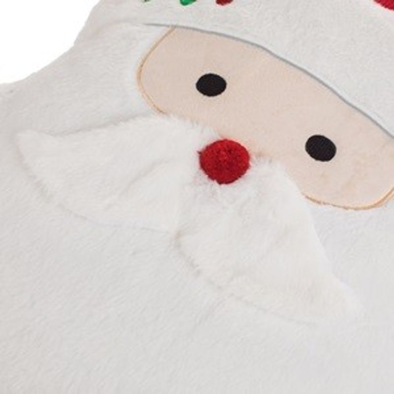 Casa si Gradina - Textile si covoare - Perne si pilote - Perne decorative - Perna Decorativa Mos Craciun cu barba delicata pentru decorul de Craciun - Infinity.ro