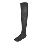 Fashion, accesorii si bijuterii - Femei - Lenjerie si pijamale femei - Sosete si ciorapi femei - Sosete negre over the knee 3/4 pentru femei - Infinity.ro