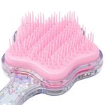 Ingrijire personala si Cosmetice - Ingrijire personala - Ingrijire par - Perii de par si piepteni - Perie Par Roz cu Glitter Inghetata pentru Copii - Infinity.ro